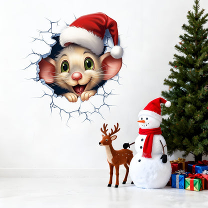 🎅Creative Christmas Santa Wall Stickers