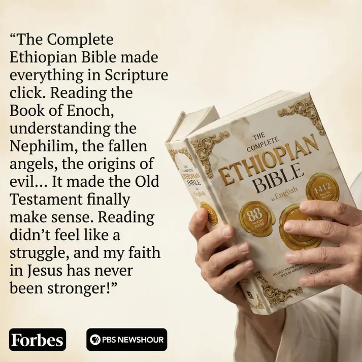 📖 Complete Ethiopian Bible📖 – Hardcover Collector’s Edition 🎁 Ultimate Christmas Gift for Faith & Study✨
