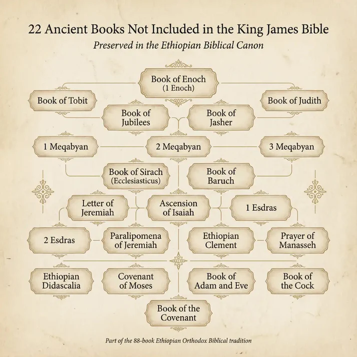 📖 Complete Ethiopian Bible📖 – Hardcover Collector’s Edition 🎁 Ultimate Christmas Gift for Faith & Study✨