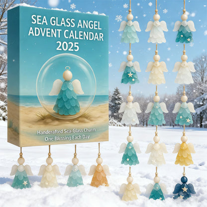 🔥Last Day 50% OFF -Sea Glass Angel Advent Calendar 2025 – 24 Blessings to Brighten Your Season