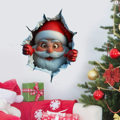 🎅Creative Christmas Santa Wall Stickers