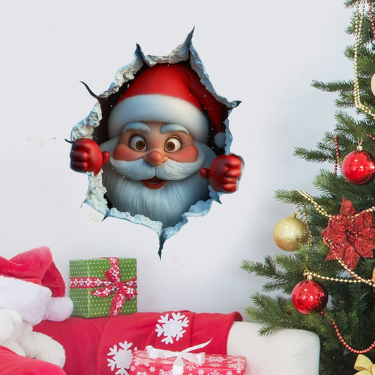 🎅Creative Christmas Santa Wall Stickers