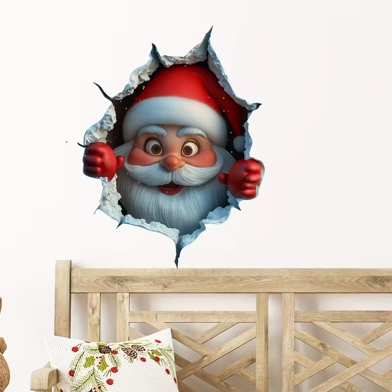🎅Creative Christmas Santa Wall Stickers