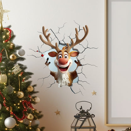 🎅Creative Christmas Santa Wall Stickers