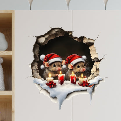 🎅Creative Christmas Santa Wall Stickers