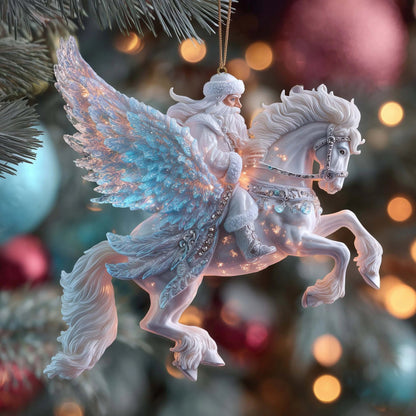 🔥Fantasy Christmas: Santa's Ride Collection Ornament🎅