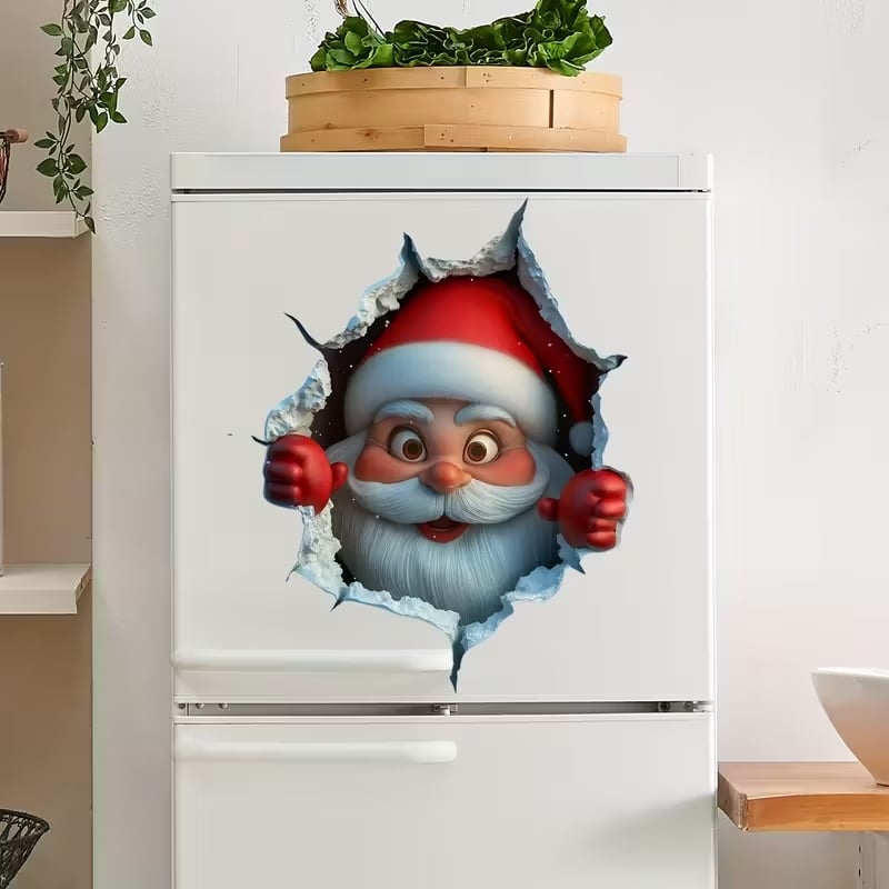 🎅Creative Christmas Santa Wall Stickers