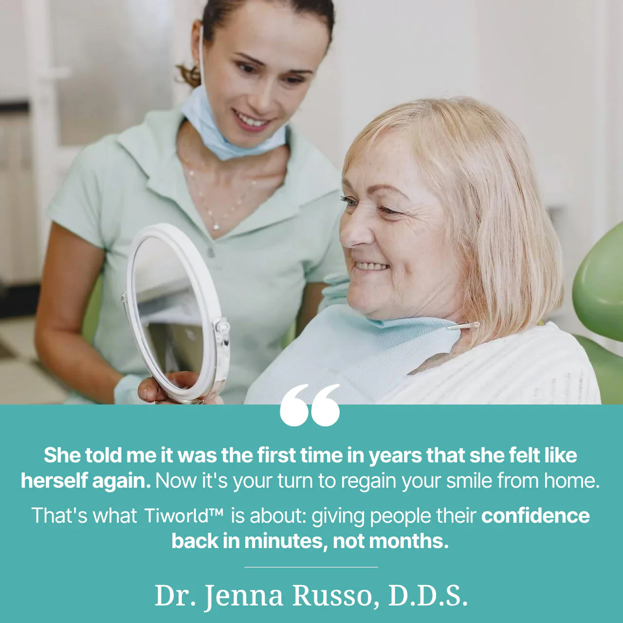 🔥Ends Today: 70% OFF! Tiworld™⏰ Custom-Fit Full Functional Dentures Make you more confident