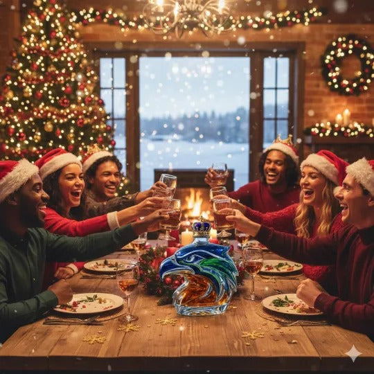 🥃 Christmas Gift 50% Off--Sea Hawk Limited Edition Whisky Bottle